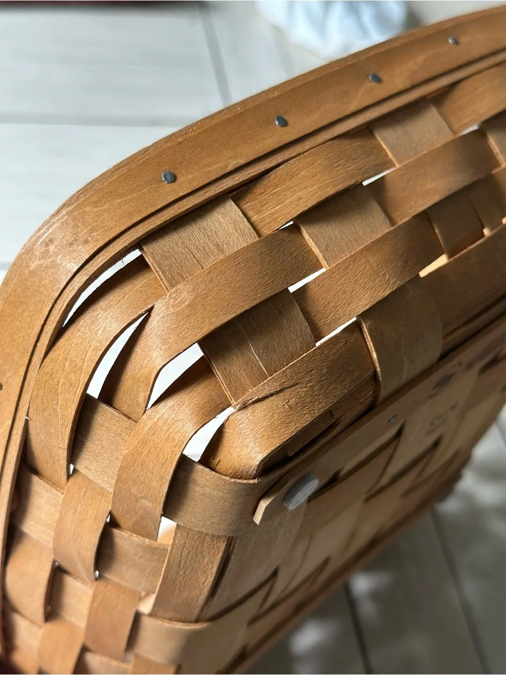 Longaberger 8x8 Serving Solutions Basket with Protector and Lid